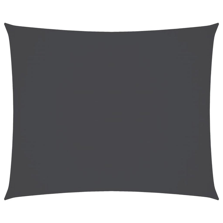 VIDAXL Sunshade Rechteck 3,5 x 4,5 M Oxford Stoffanthrazit -geläutet