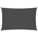 VIDAXL Sunshade Rechteck 3,5 x 5 M. Oxford -Stoff -Anthrazit -geläutet - afbeelding 2