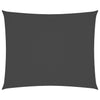 VIDAXL Sunshade Rechteckige 6x7 M Oxford -Stoffanthrazit -gelenkt