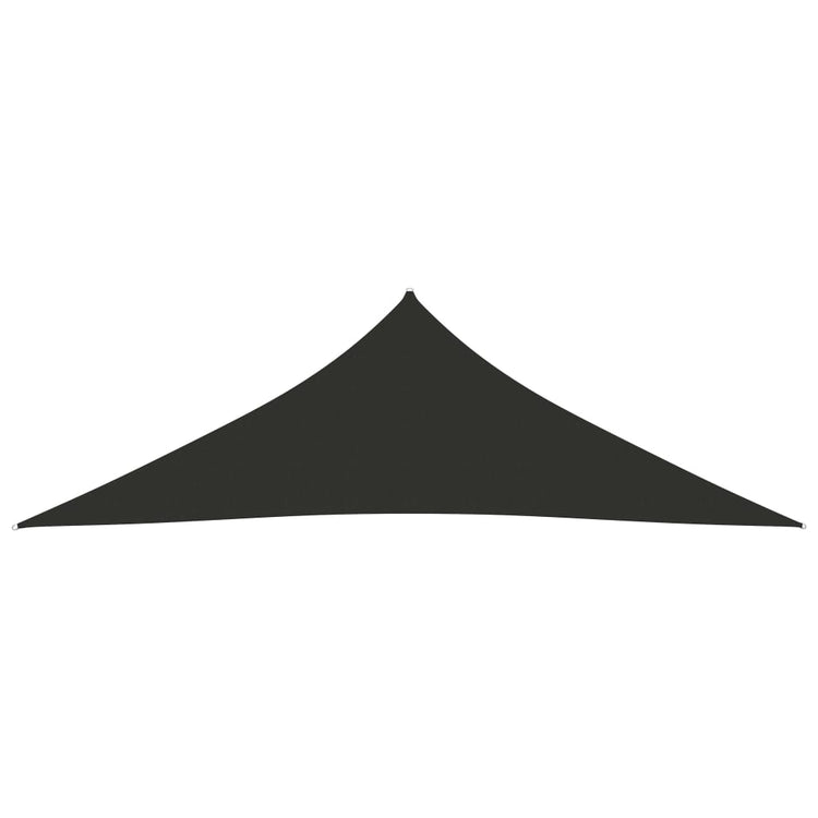 Vidaxl Sunshade Triangular 5x5x6 M Oxford Stoffanthrazit -gelöscht