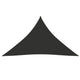 Vidaxl Sunshade Triangular 5x5x6 M Oxford Stoffanthrazit -gelöscht