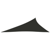 Vidaxl Sunshade Triangular 4x5x6,4 M Oxford Stoffanthrazit -Gelenkt - afbeelding 3