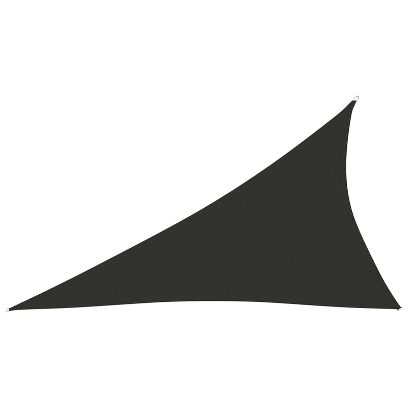 Vidaxl Sunshade Triangular 4x5x6,4 M Oxford Stoffanthrazit -Gelenkt