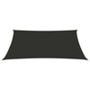 Vidaxl Sunshade Trapez 3 4x3 M Oxford Stoffanthrazit -geläutet