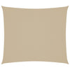 VIDAXL Sunshade Rechteck 2x2,5 M Oxford Stoff Beige