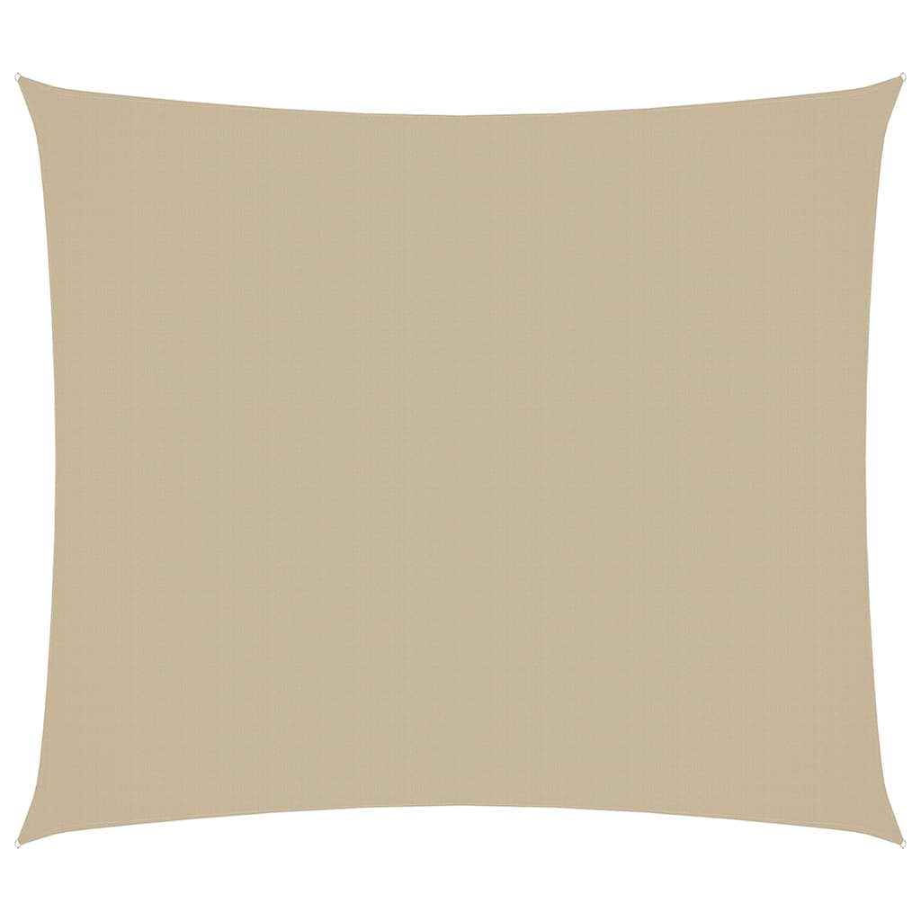 VIDAXL Sunshade Rechteck 2x2,5 M Oxford Stoff Beige