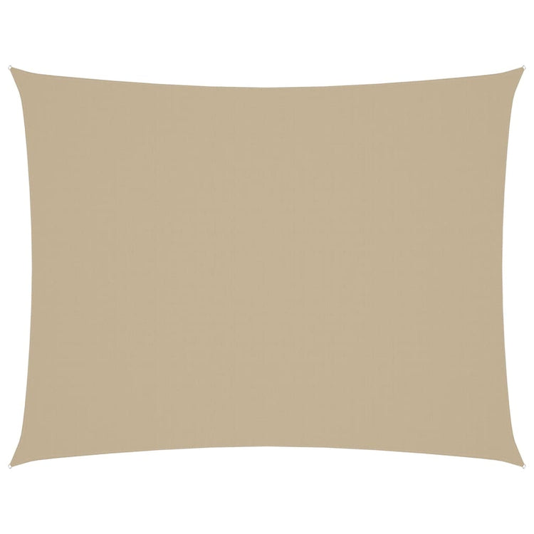 VIDAXL Sunshade Rechteck 2x3 M Oxford Stoff Beige