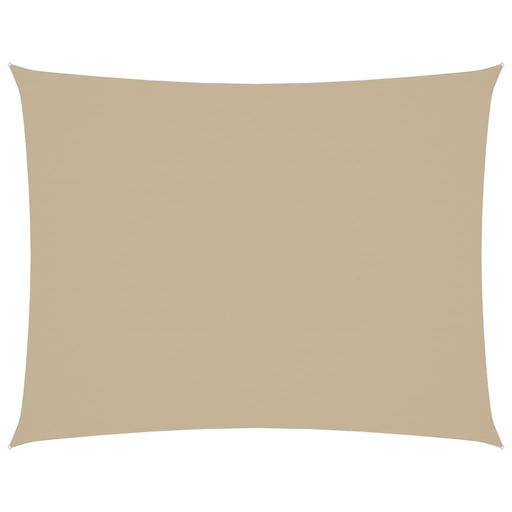 VIDAXL Sunshade Rechteck 2x3,5 M Oxford Stoff Beige