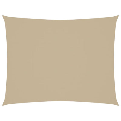 VIDAXL Sunshade Rechteck 2x3,5 M Oxford Stoff Beige
