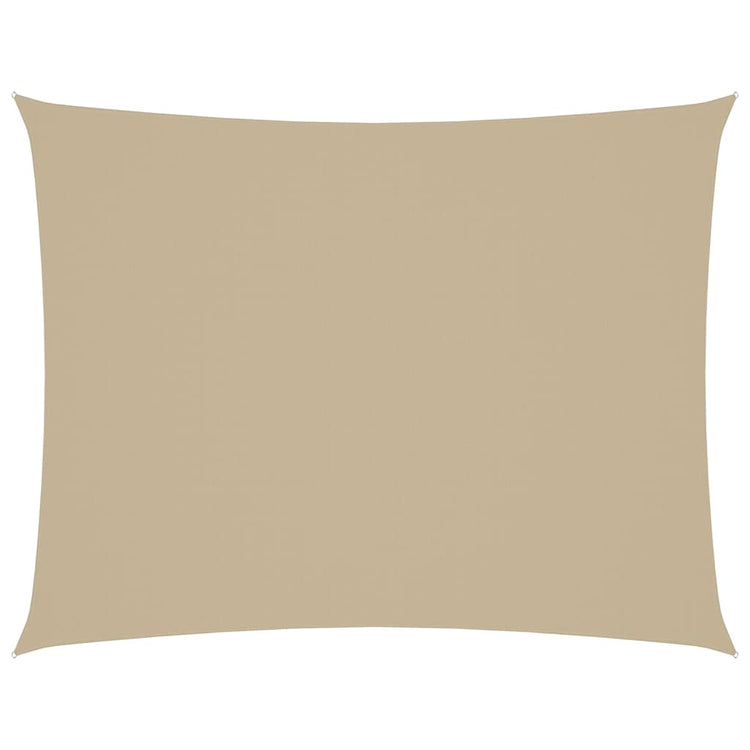 VIDAXL Sunshade Rechteck 2x3,5 M Oxford Stoff Beige
