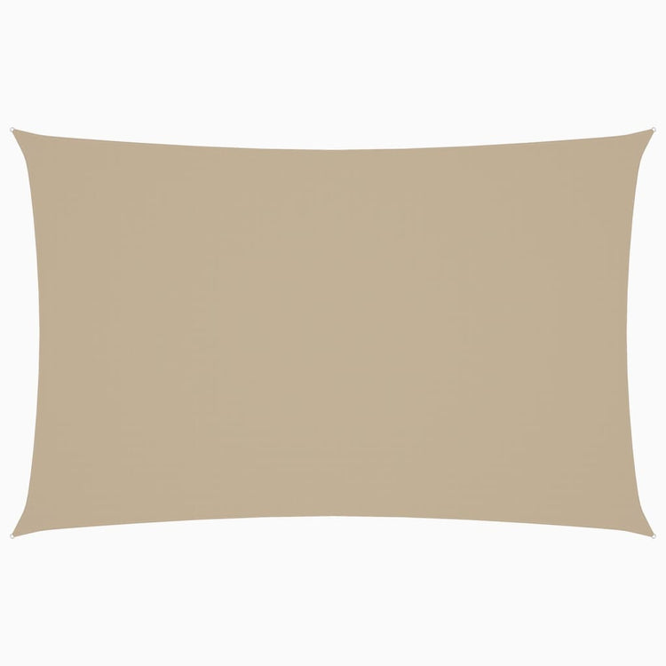 VIDAXL SUNSHADE Rechteckige 2x4,5 M Oxford Stoff Beige