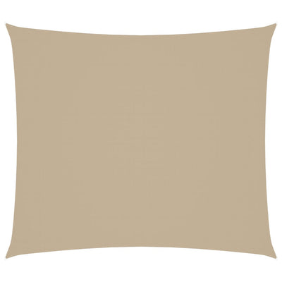 VIDAXL Sunshade Rechteck 2,5 x 3 M. Oxford Stoff Beige