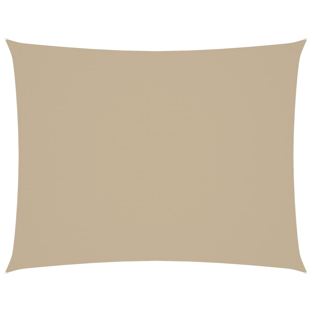 Vidaxl Sonnenschatten rechteckig 2,5 x 3,5 M Oxford Stoff Beige
