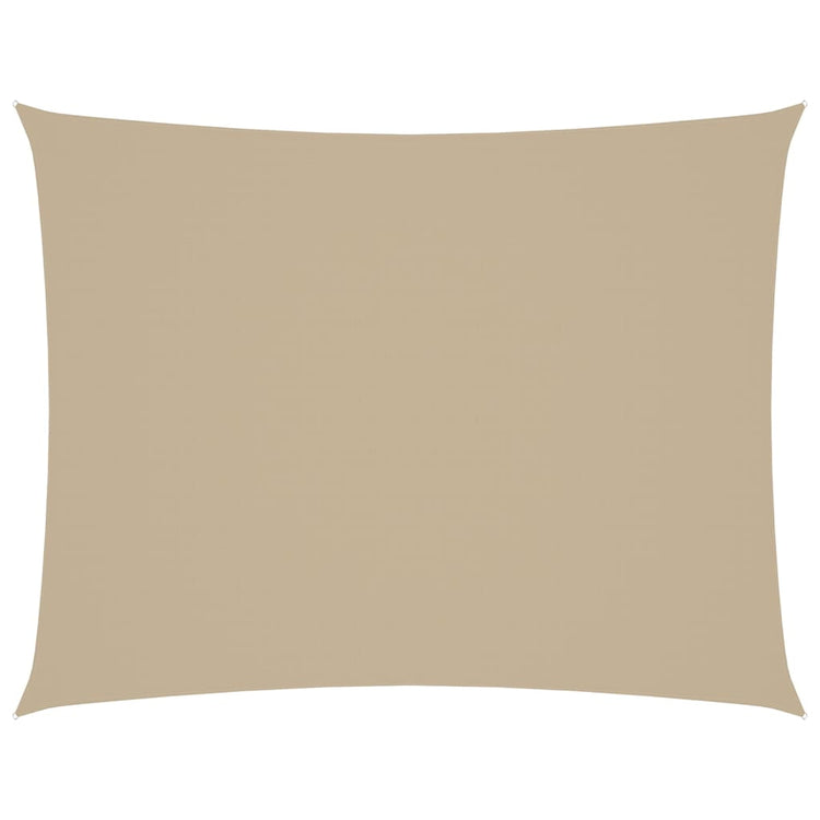 Vidaxl Sonnenschatten rechteckig 2,5 x 3,5 M Oxford Stoff Beige