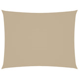 VIDAXL Sunshade Rechteck 2,5 x 4 M Oxford Stoff Beige - afbeelding 2