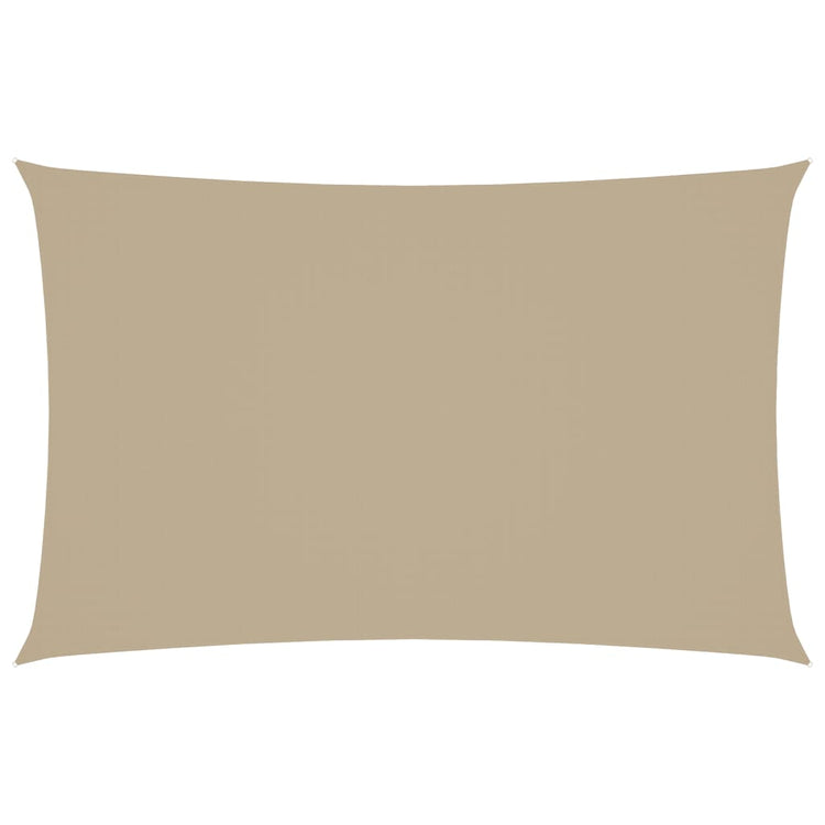 VIDAXL SUNSHATE RETTANGULUR 2,5 x 5 M. Oxford Stoff Beige
