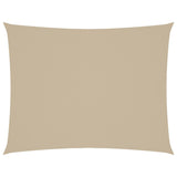 VIDAXL Sunshade Rechteck 3x4,5 M Oxford Stoff Beige - afbeelding 2