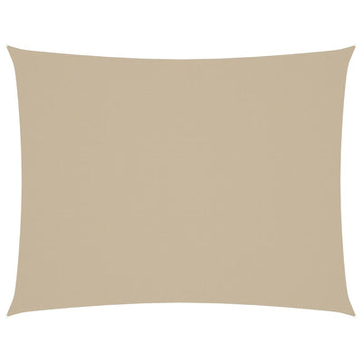VIDAXL Sunshade Rechteck 3x4,5 M Oxford Stoff Beige