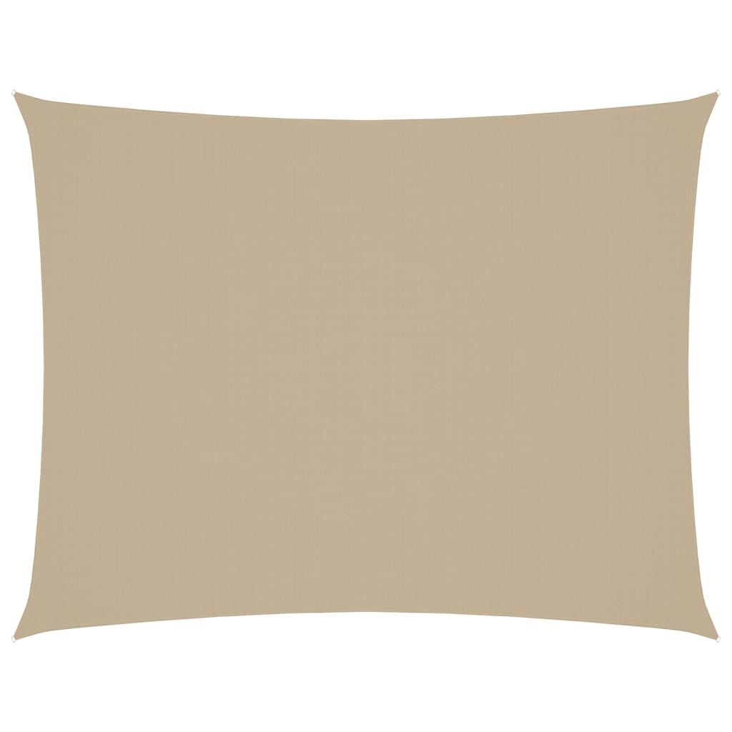 VIDAXL Sunshade Rechteck 3x6 M Oxford Stoff Beige