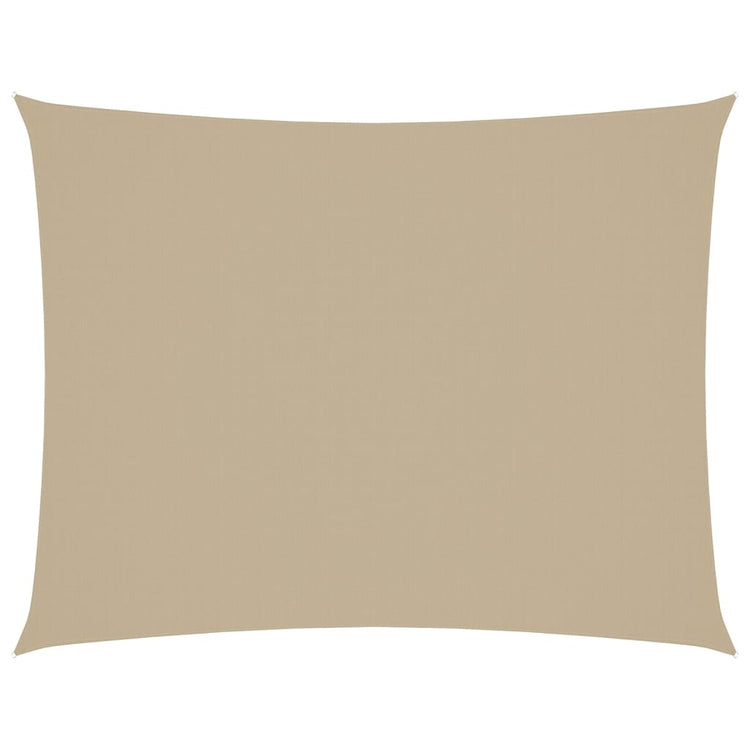 VIDAXL Sunshade Rechteck 3x6 M Oxford Stoff Beige
