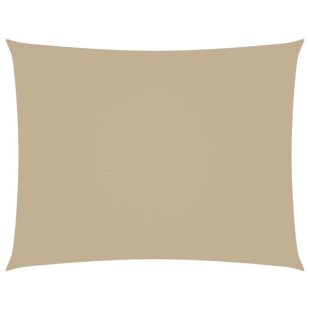 VIDAXL Sunshade Rechteck 3,5 x 5 M. Oxford Stoff Beige