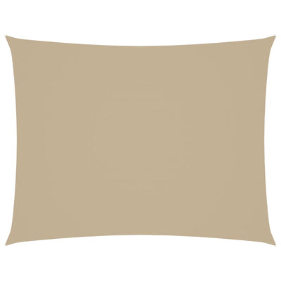 VIDAXL Sunshade Rechteck 3,5 x 5 M. Oxford Stoff Beige
