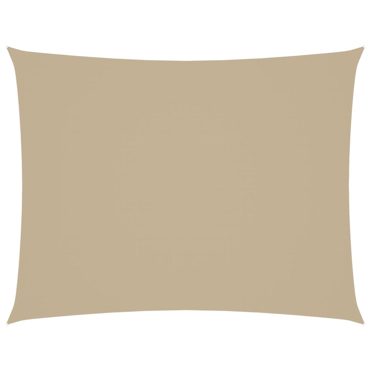 VIDAXL Sunshade Rechteck 3,5 x 5 M. Oxford Stoff Beige