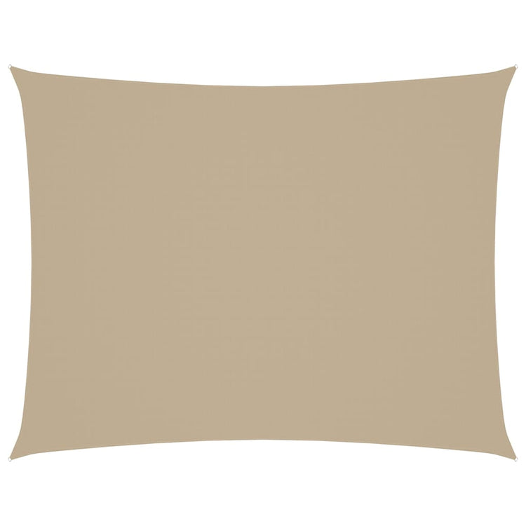 VIDAXL Sunshade Rechteckige 4x5 M Oxford Stoff Beige