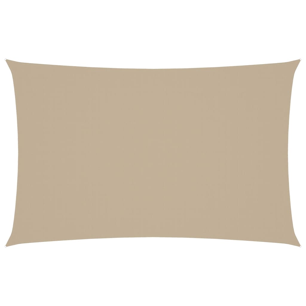 VIDAXL SUNSHAD RECHTANGULUR 4x7 M Oxford Stoff Beige