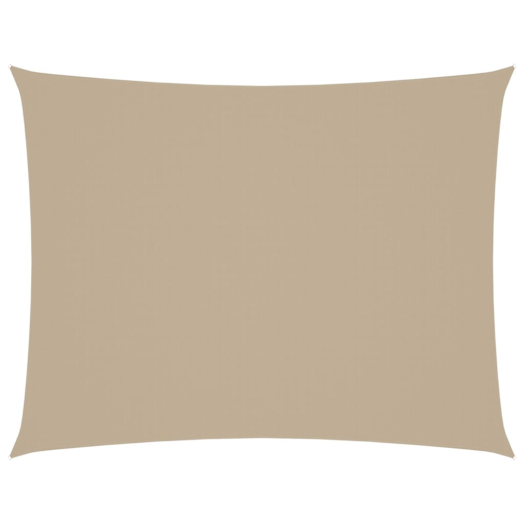 Vidaxx rechteckiger Sonnenschirm 5x6 m Oxford-Stoff beige