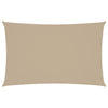 VIDAXL Sunshade Rechteck 5x8 M Oxford Stoff Beige