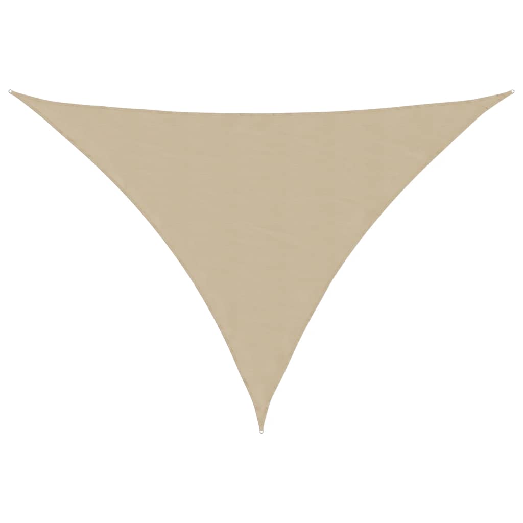 Vidaxl Sunchade Triangular 4x5x6,4 M Oxford Stoff Beige