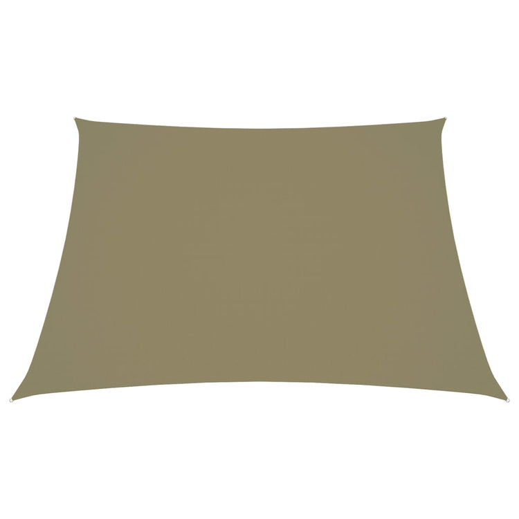Vidaxl Sonnenschatten Trapez 3 4x3 M Oxford Stoff Beige