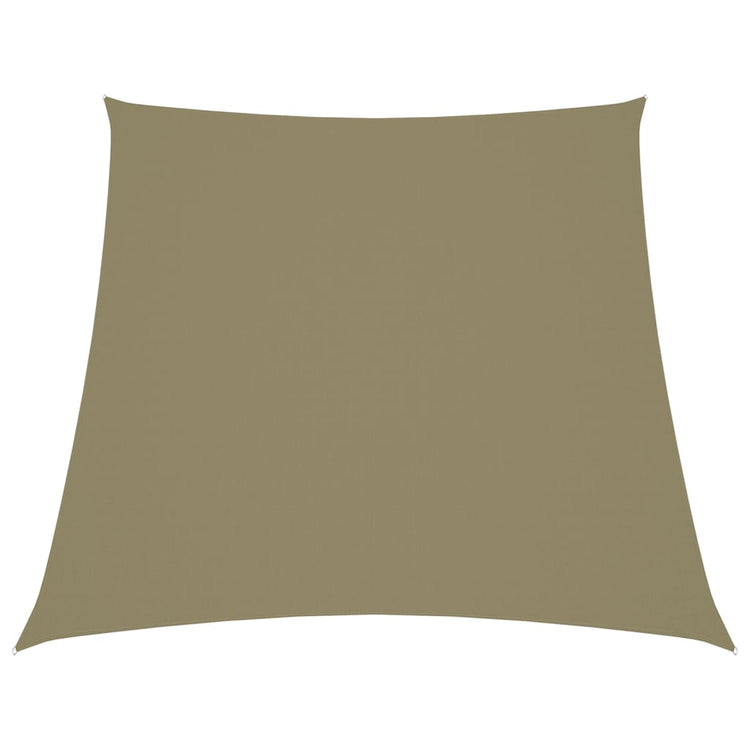 Vidaxl Zonnezeil Trapez 3 5x4 M Oxford Stoff Beige
