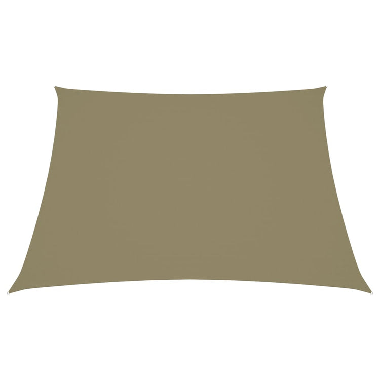 Vidaxl Sonnenschirm Trapez 4 5x4 M Oxford Stoff Beige
