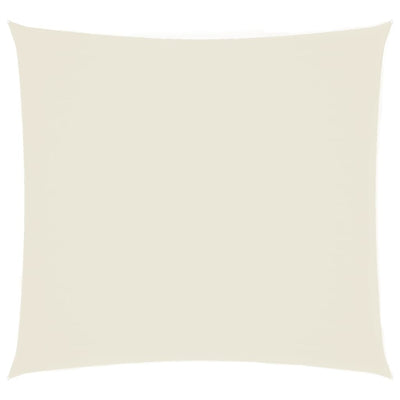 VIDAXL SUNSHADE Square 2,5 x 2,5 M Oxford Stoff Crème -Colored