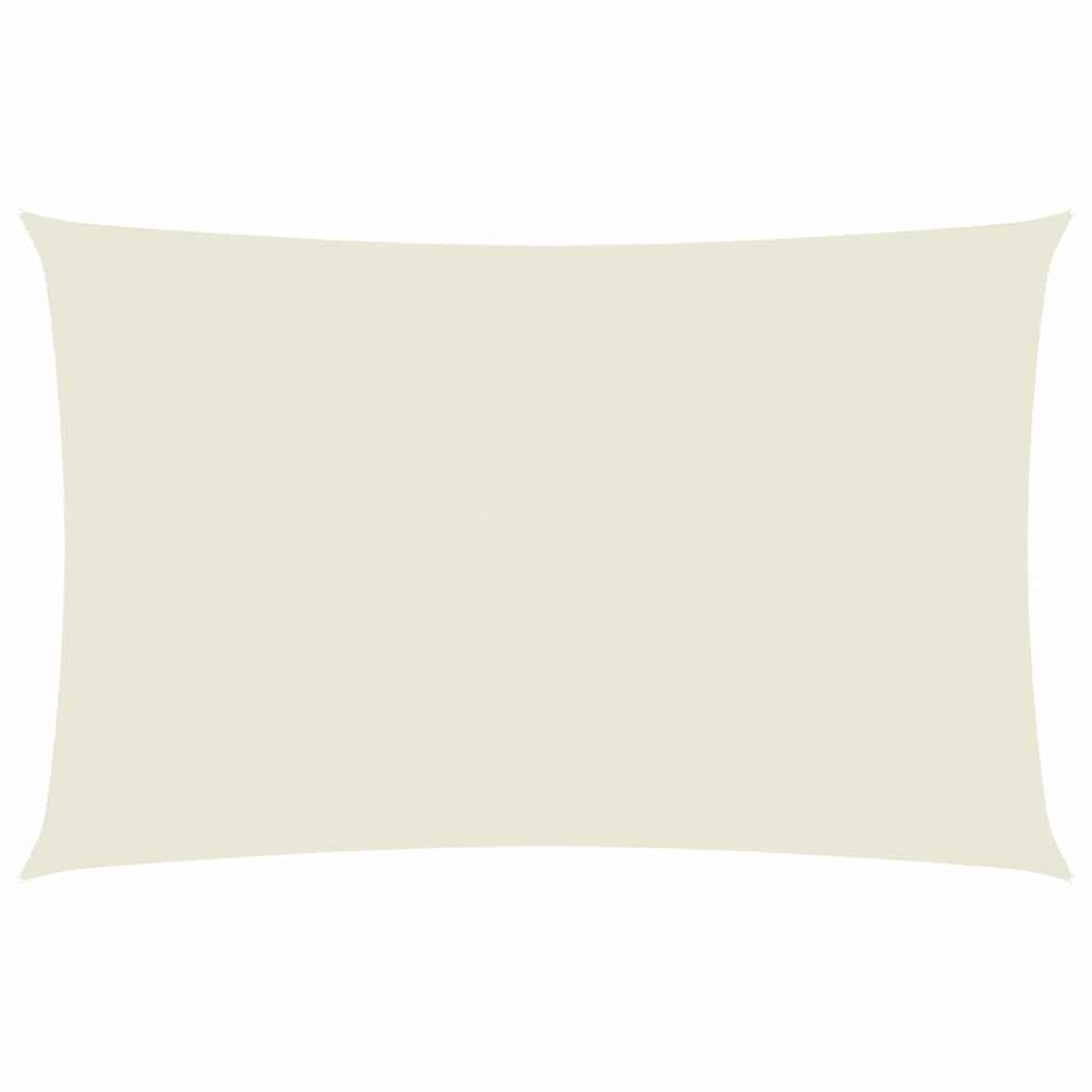VIDAXL Sunshade Rechteck 2x4,5 M Oxford Stoff Crème -Colored