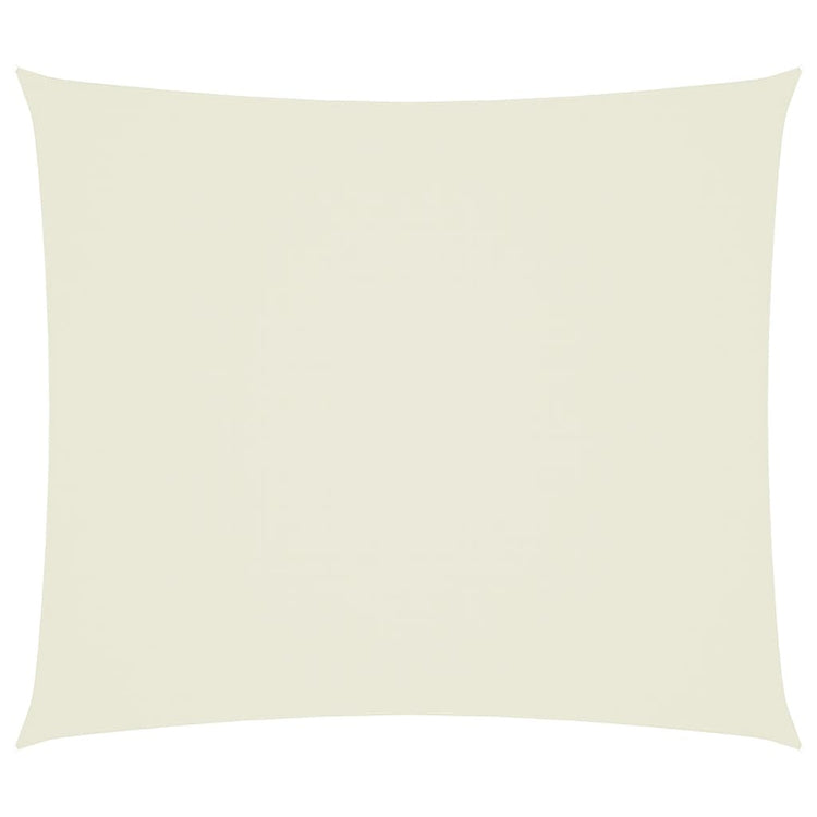 Vidaxl Sonnenschatten rechteckig 2,5 x 3 m Oxford Stoff Crème -Colored