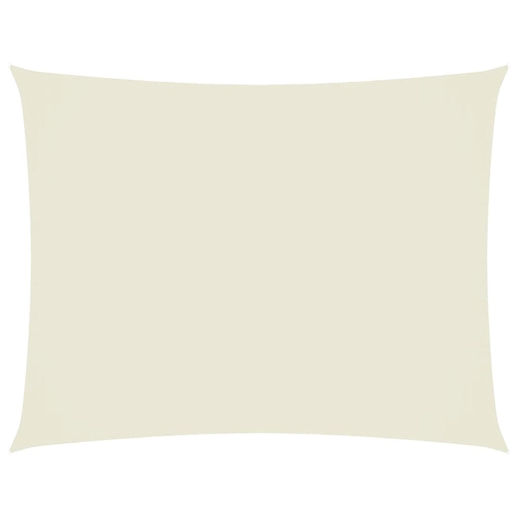 VIDAXL Sunshade Rechteck 2,5 x 3,5 M Oxford Stoff Crème -Colored