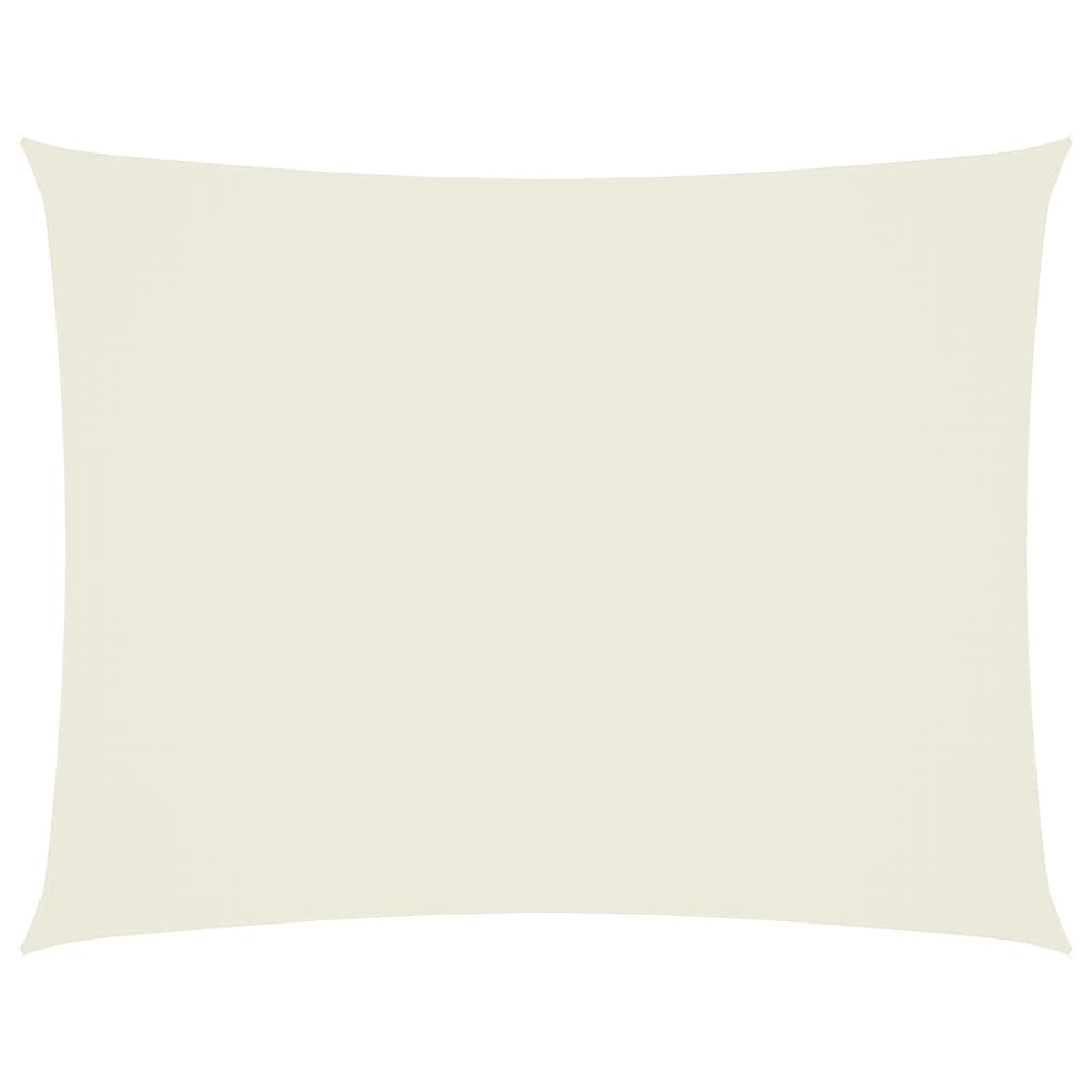 VIDAXL Sunshade Rechteck 3x4,5 M Oxford Stoff Crème -Colored