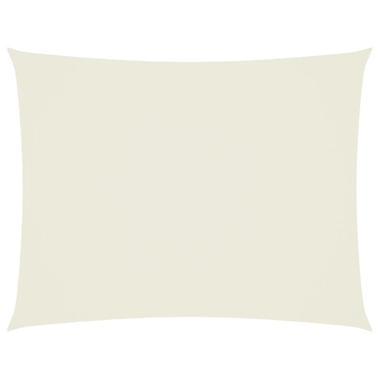 VIDAXL Sunshade Rechteck 3x4,5 M Oxford Stoff Crème -Colored