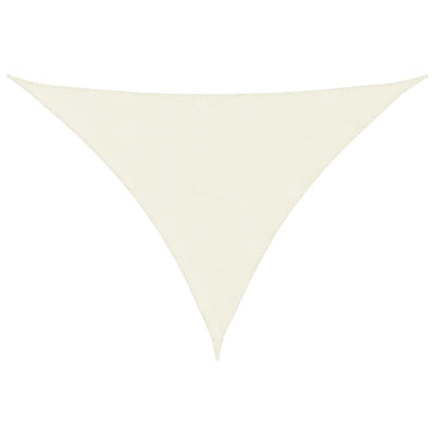 Vidaxl Sunchade Triangular 3x3x4,24 M Oxford Stoff Crème gefärbt
