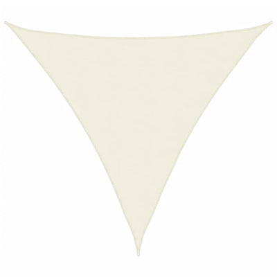 Vidaxl Sunchade Triangular 6x6x6 M Oxford Stoff Crème farbig