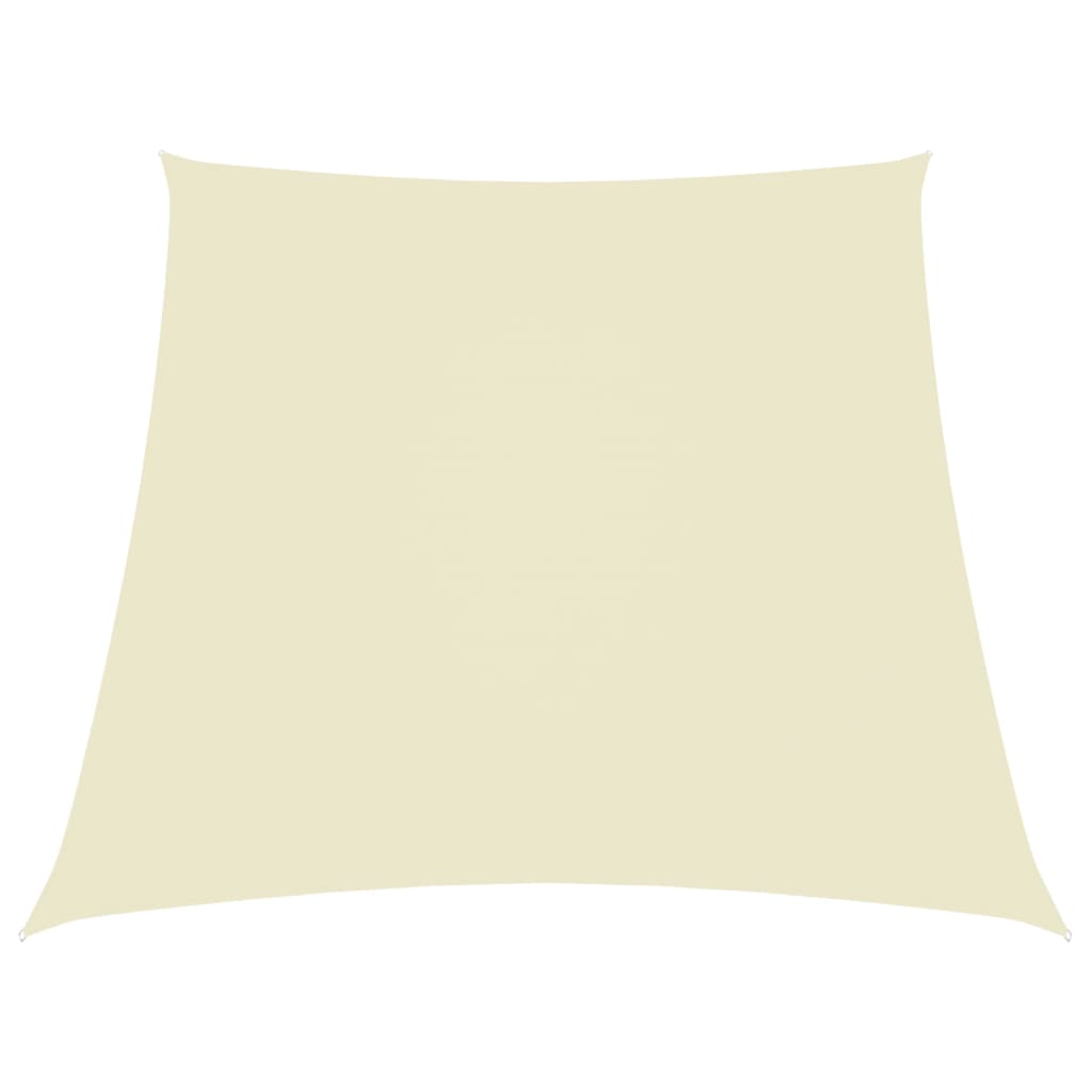 Vidaxl Zonnezeil Trapez 3 5x4 M Oxford Stoffcreme -Colored