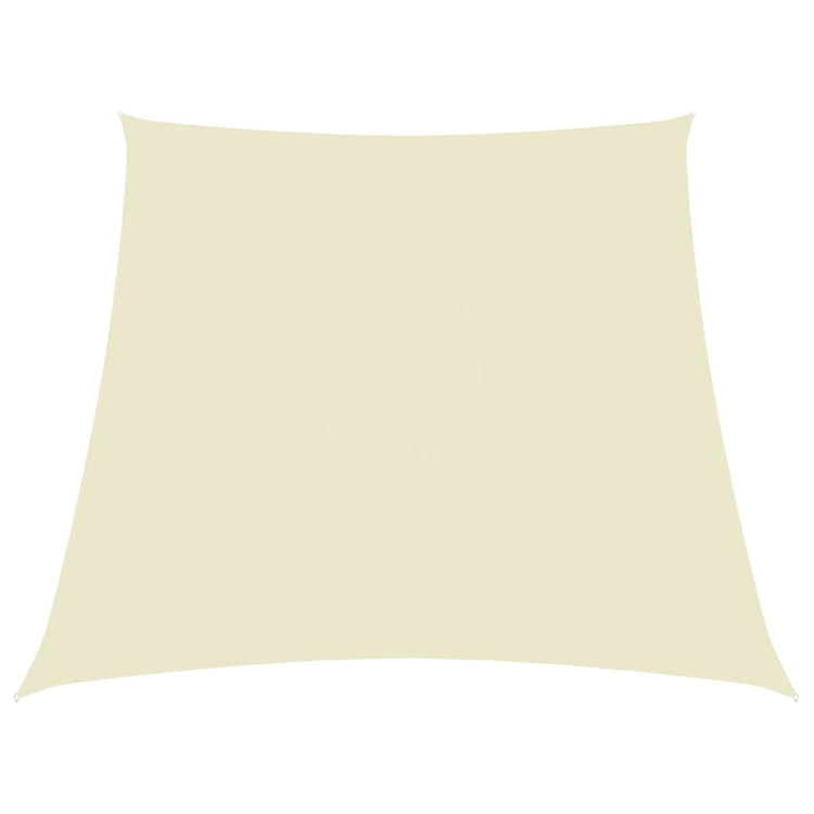 Vidaxl Zonnezeil Trapez 3 5x4 M Oxford Stoffcreme -Colored