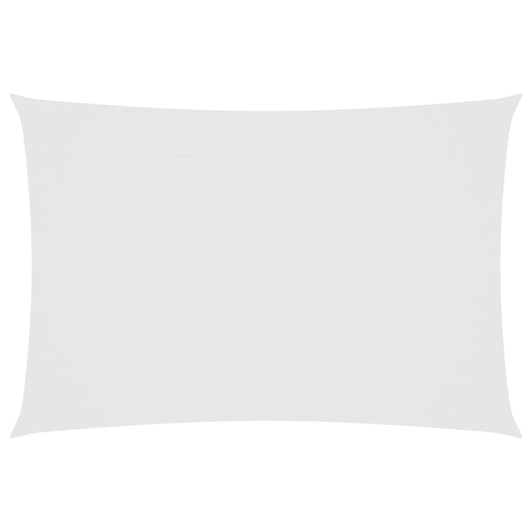 Vidaxl Sonnenschatten rechteckig 2,5 x 4,5 m Oxford Stoff weiß