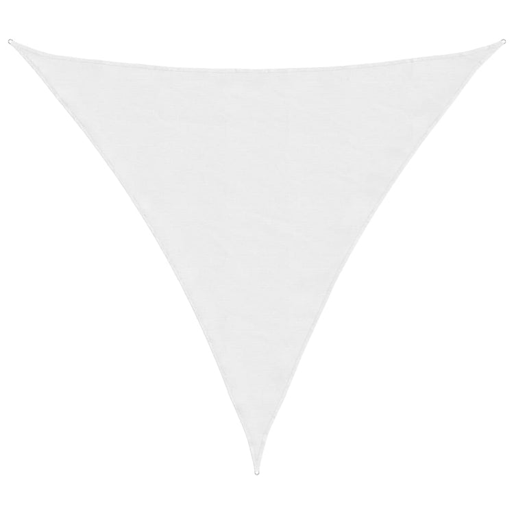 Vidaxl Sunchade Triangular 3x3x3 M Oxford Stoff weiß