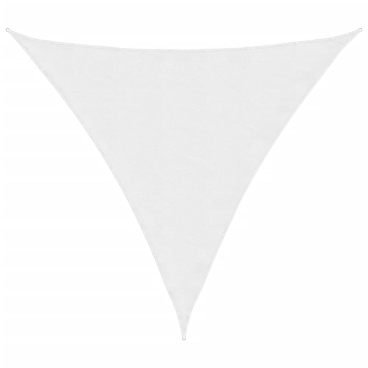 Vidaxl Sonnenschutz Dreieck 3,6x3,6x3,6 M Oxford Stoff weiß