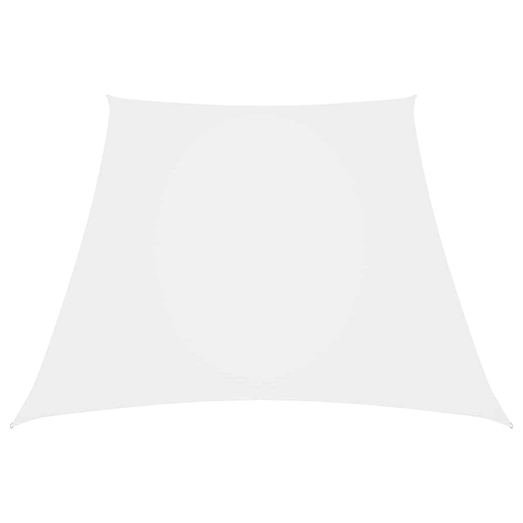 Vidaxl Sonnenschatten Trapez 3 4x3 M Oxford Stoff weiß