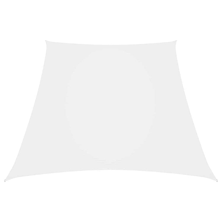 Vidaxl Sonnenschatten Trapez 3 4x3 M Oxford Stoff weiß
